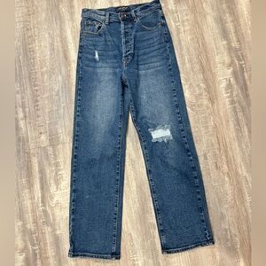 Lucky Brand Super High Rise Straight Jeans